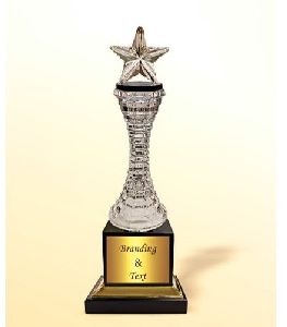 crystal trophy