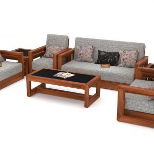 Wooden Sofa Set