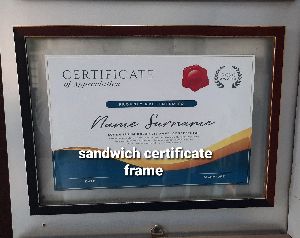 Certificate Award Frame