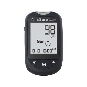 Accusure Simple Blood Glucose Monitor