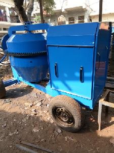 Semi-Automatic Mini Concrete Mixer, Power : 8 HP