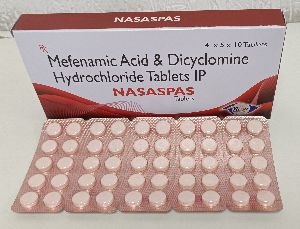 MEFENAMIC ACID + DICYCLOMINE TABLET ( NASASPAS)