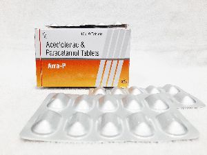 Aceclofenac with Paracetamol {ARRA-P Tablets}