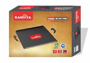 Rasoiya Plus Aluminum Non Stick Pathri Tawa 4mm Thickness