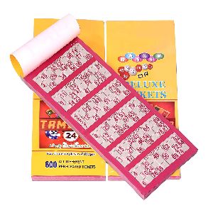 Paper Tambola Ticket Games