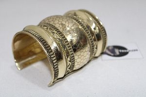 Wide Brass Cuff Bangle Brass Cuff Bracelet From Tradnary