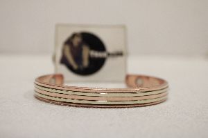 copper strip copper brass cuff bracelet
