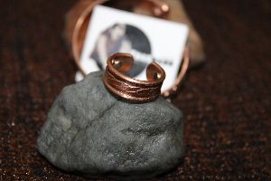 adjustable magnetic copper finger ring