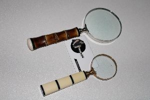 antique resin handle magnifying glass