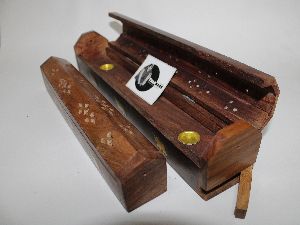 coffin shape incense stick holder