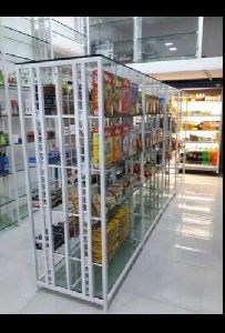 Free Standing Double Sided Display Rack