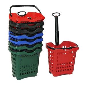 Roller Shopping Basket