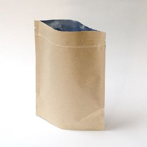 Brown Kraft Paper Zipper Pouches