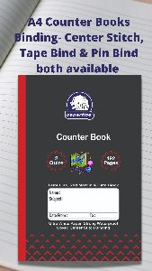 Paperfine A4 Counter Book