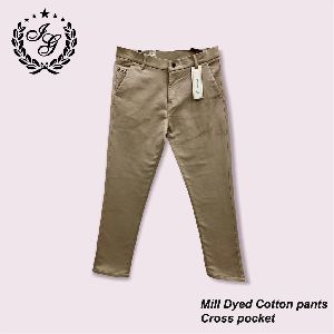 Mill Dyed Cotton Trouser