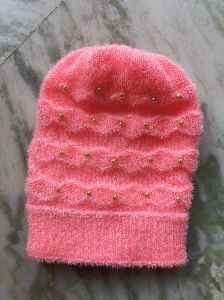 ladies woolen cap