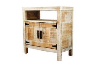 26x13.75x27.5 Inch Wooden Kitchen Cabinet