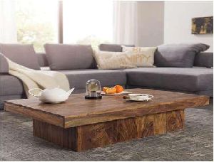 30x54x14 Inch Wooden Coffee Table