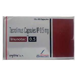 Imunotac 0.5mg Capsules