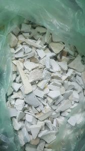 pvc crushed white grey scrap