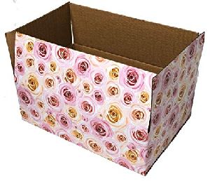 Multicolour Printed Box