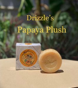 Drizzle Papaya Plush Handmade Soap