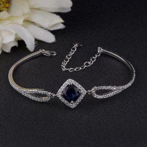 Authentic Royal Blue Diamond Bracelet