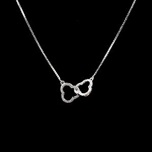Infinity Love Diamond Necklace