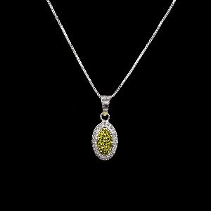 olive diamond attractive necklace