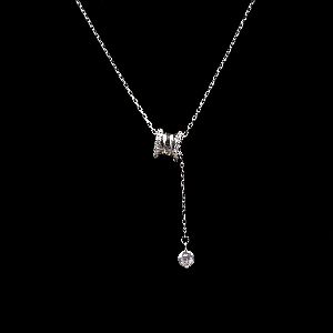 one Needle Diamond Neckless