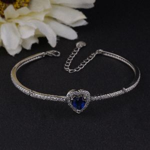 Valentine Royal Blue Heat Diamond Bracelet