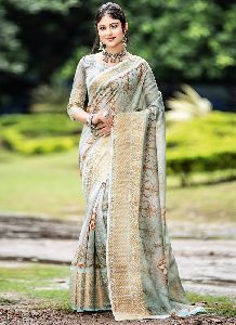 Cotton Jacquard Sarees