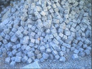 Kuppam Grey Cubes Cobbles