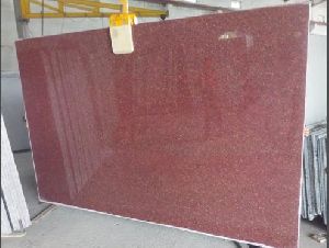 Ruby Red Granite Slab