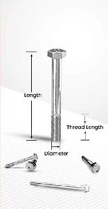 Hex Head Machine Bolt