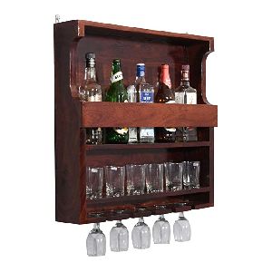 Wooden Mini Bar Cabinet