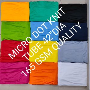 micro dot knit lycra 165 gsm fabric