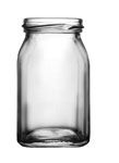 250-gm honey square glass jar