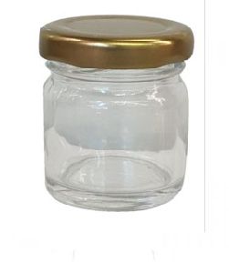 41 ml mini glass jars