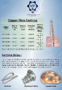 copper earthing plates