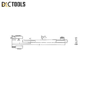 American Standard Metric Keyway Broaches