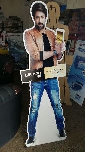 Cardboard Cut Out Standee, Style : Modern, Feature : Bright Color