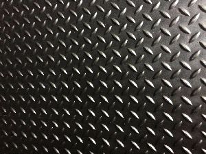 Checker design rubber stable mat 12mm