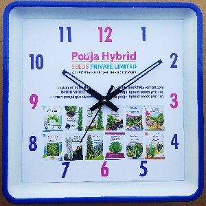 Square Coustmize Wall Clock