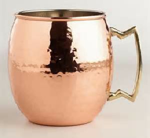 Copper Hammered Mug