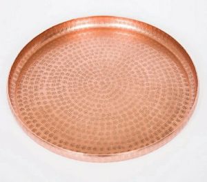 Copper Round Plate
