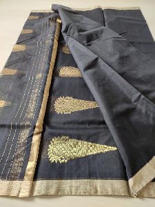 Chanderi Cotton Silk Single Piece Dress Material