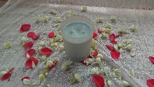 Frosted Glass Candles