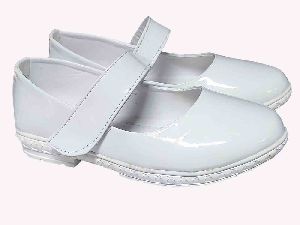 new latest kids girls school white shoes