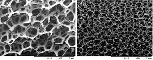 Reticulated Vitreous Carbon (RVC) Foam Panel